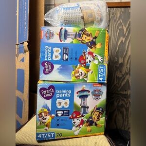 NEW 175 Count 4T/5T Parent’s Choice Training Pants Disposable Pants Paw Patrol